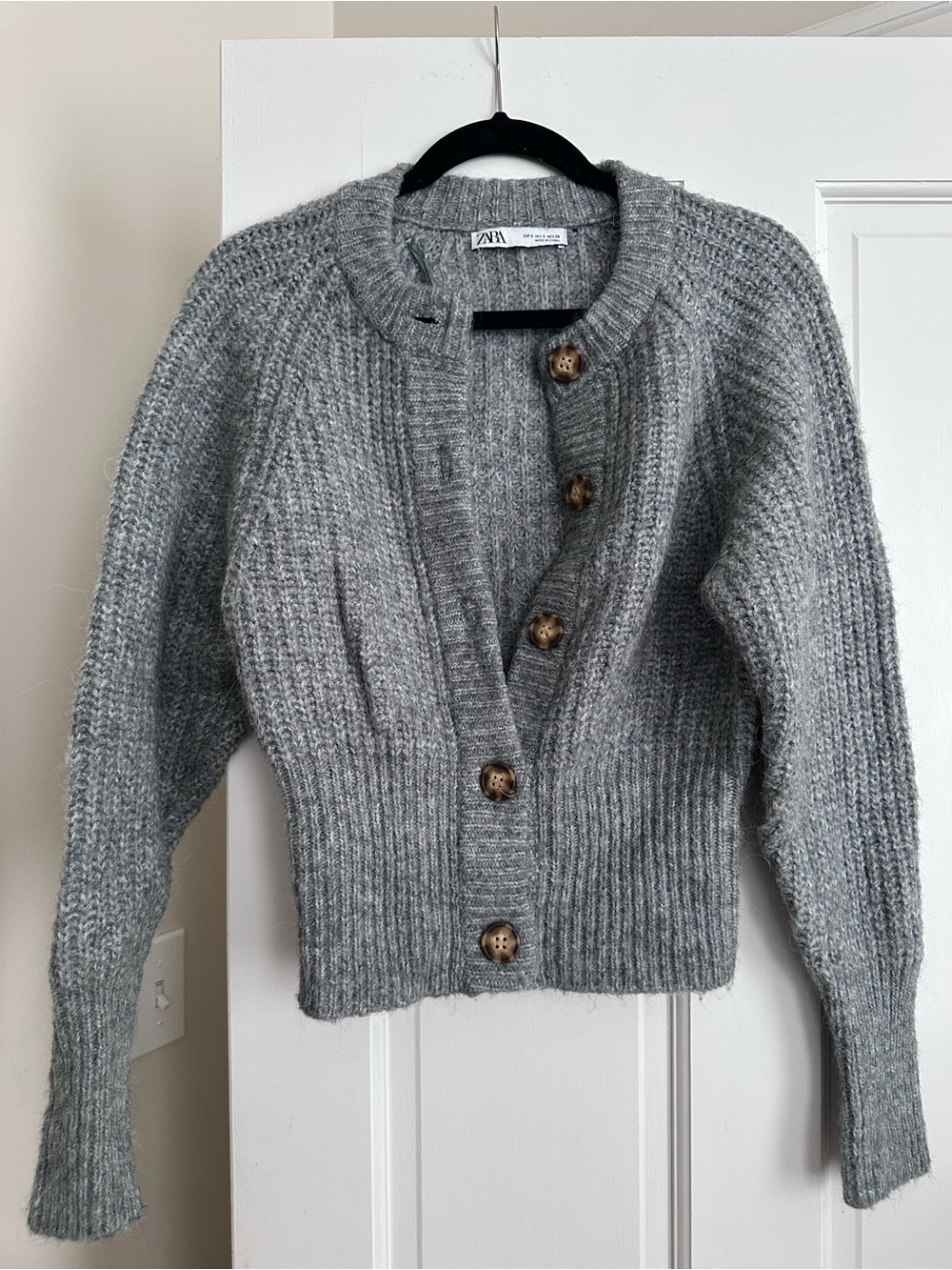 S Zara gray cardigan